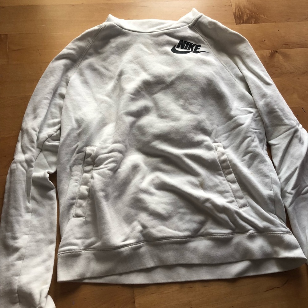 White Nike Sweatshirt